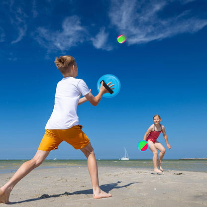 Toss and Catch Ball Game Outdoor Toys for Kids Yard Games Beach Toys outside Games for 3 4 5 6 7 8 9 10 Year Old Boys Girls (Upgraded) | Beach Pool outside Yard Camping Games for Kids & Family, 3 4 5 6 7 8 9 10 11 12+ Year Old Boys Toys Birthday & Holiday Gifts