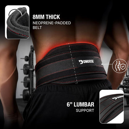 Dip Belt for Weight Lifting, Pullup, Squats & Dips - 36" Robust Steel Chain, Comfortable Neoprene Padding Supports 350Lbs - Gym Weight Belt for Strength Training Workout & Weightlifting