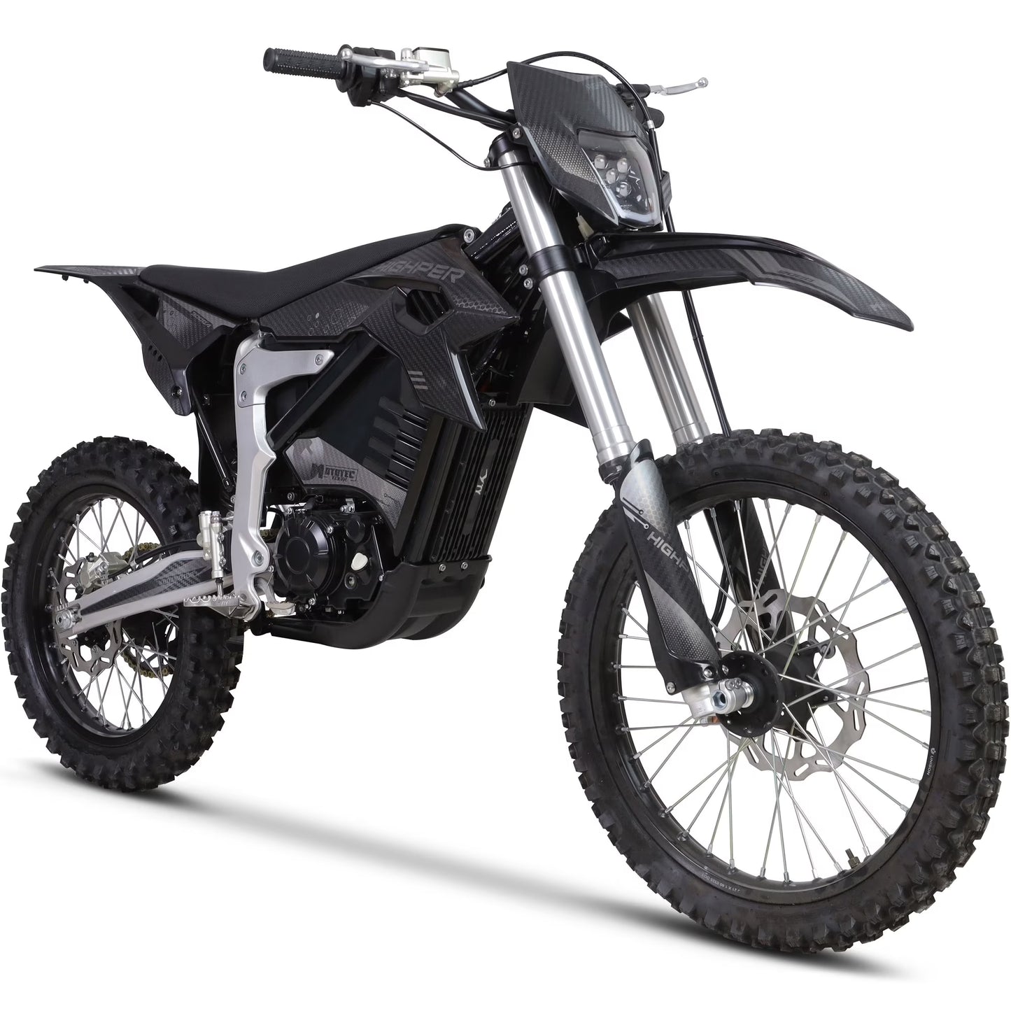 Mototec Venom 72V 12000W Electric Dirt Bike Black