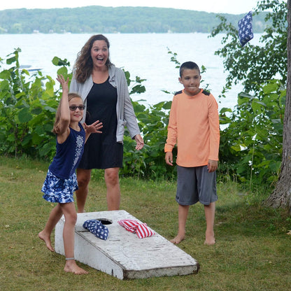 Heavy-Duty Cornhole Bean Bags: 12Oz Canvas 1000+ Toss-Tested