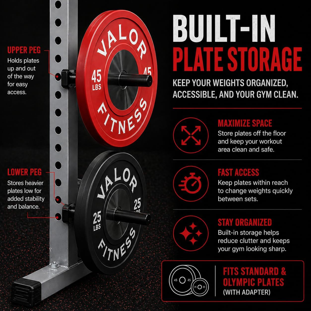 BD-11 Heavy Duty Power Rack/Squat Rack W/Chrome Pull up Bar and Power Cage Bundle Optins for a Complete Weightlifting Home Gym (BD-11 Power Rack)