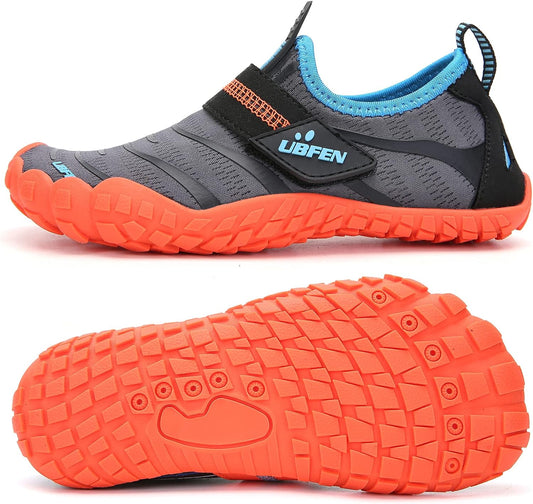 Kids Water Shoes for Boys Girls Quick-Dry Swim Aqua Socks | Lightweight, Barefoot-Style, Perfect for Water Parks, Beach, Pool, Kayak, Creek Hiking, Camping, Toddler, Little Kid, Big Kid