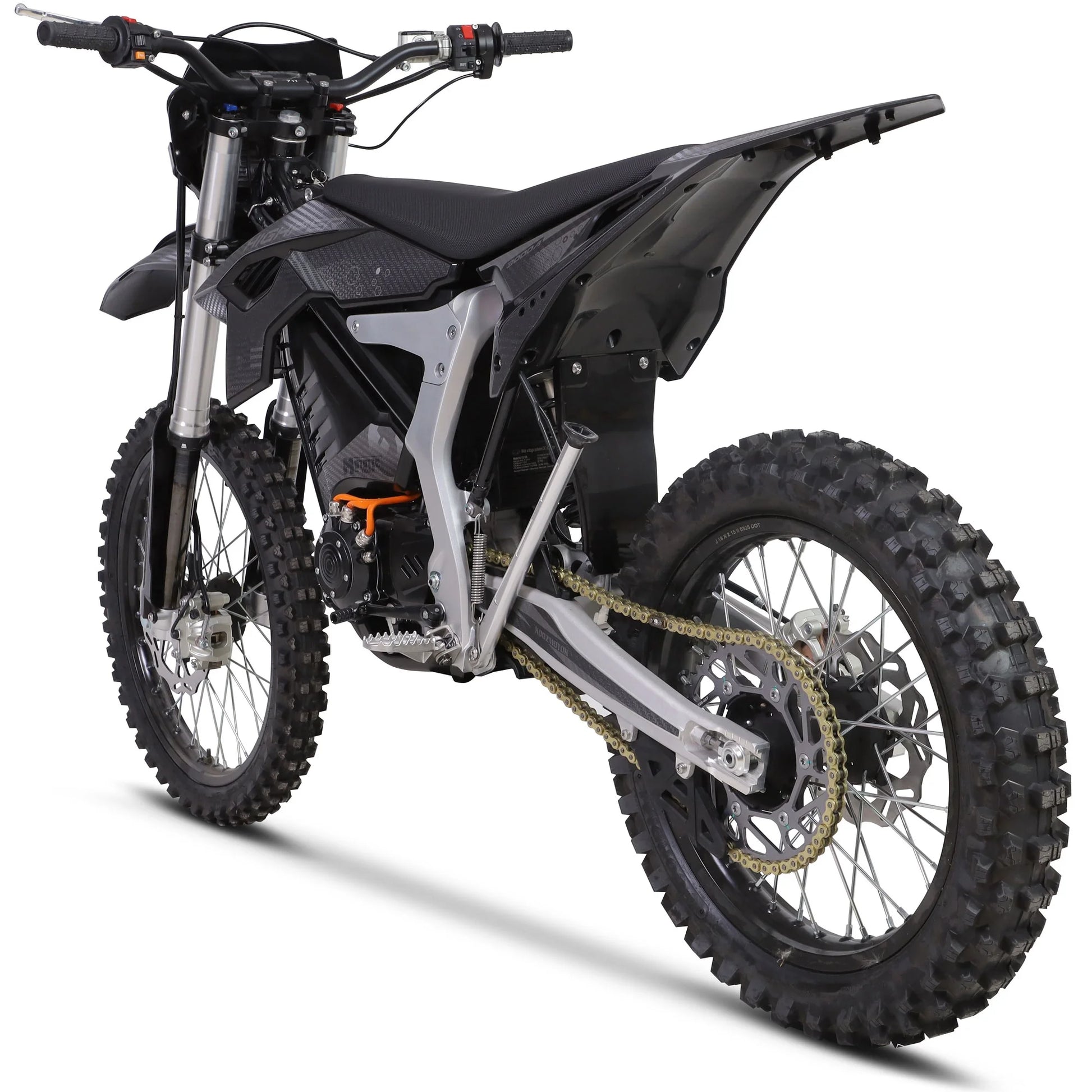 Mototec Venom 72V 12000W Electric Dirt Bike Black