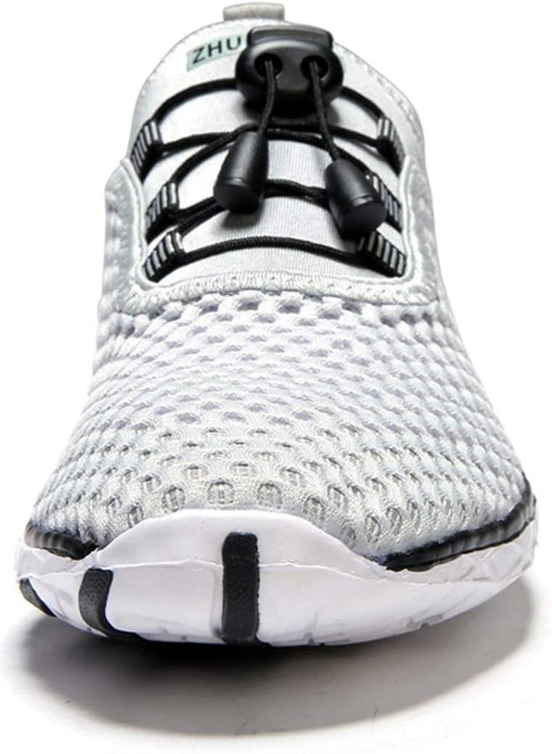 Women'S Quick Drying Aqua Water Shoes | 3-Second Drainage, Breathable Mesh, Anti-Slip EVA Sole, Lightweight, for Swimming, Hiking, Yoga & Water Sports