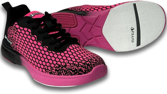 Women’S Path Lite Seamless Mesh Bowling Shoes - Lightweight Seamless Design, Athletic Fit, Breathable Knit Upper, Universal Slide Soles