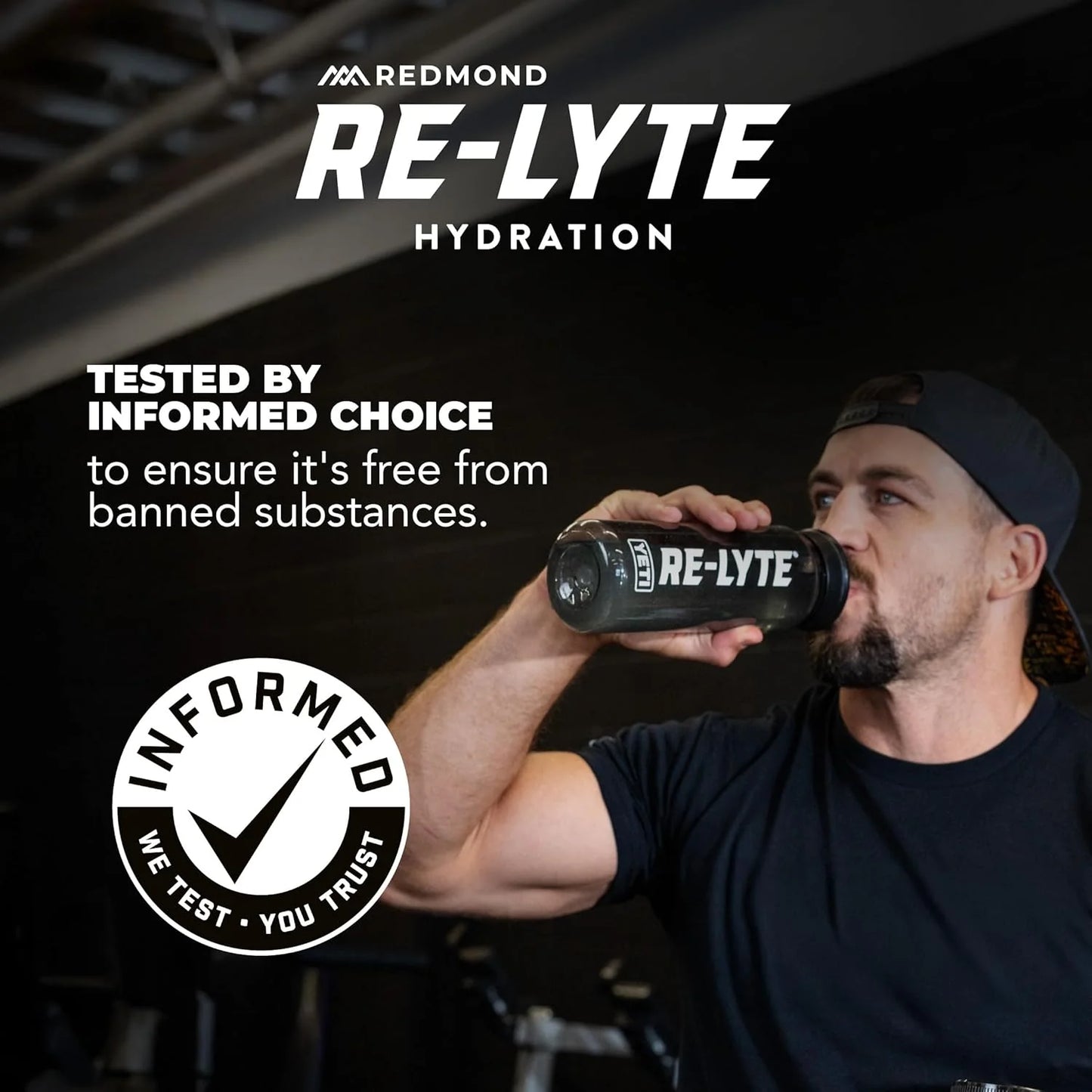 REDMOND Re-Lyte Electrolyte Powder Drink Mix (Lemon Lime)
