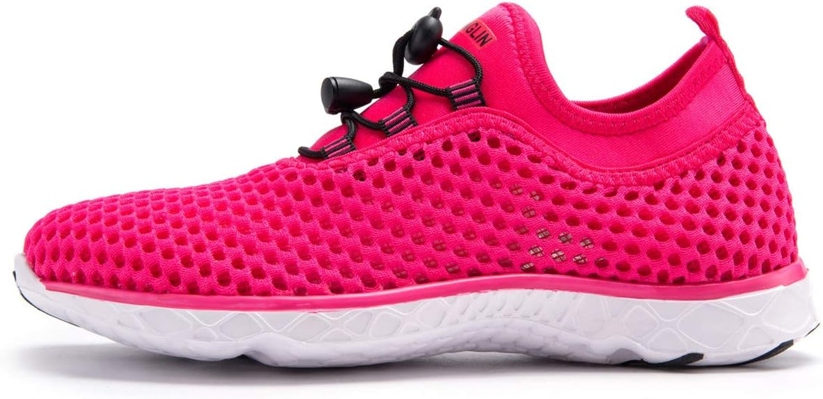 Women'S Quick Drying Aqua Water Shoes | 3-Second Drainage, Breathable Mesh, Anti-Slip EVA Sole, Lightweight, for Swimming, Hiking, Yoga & Water Sports