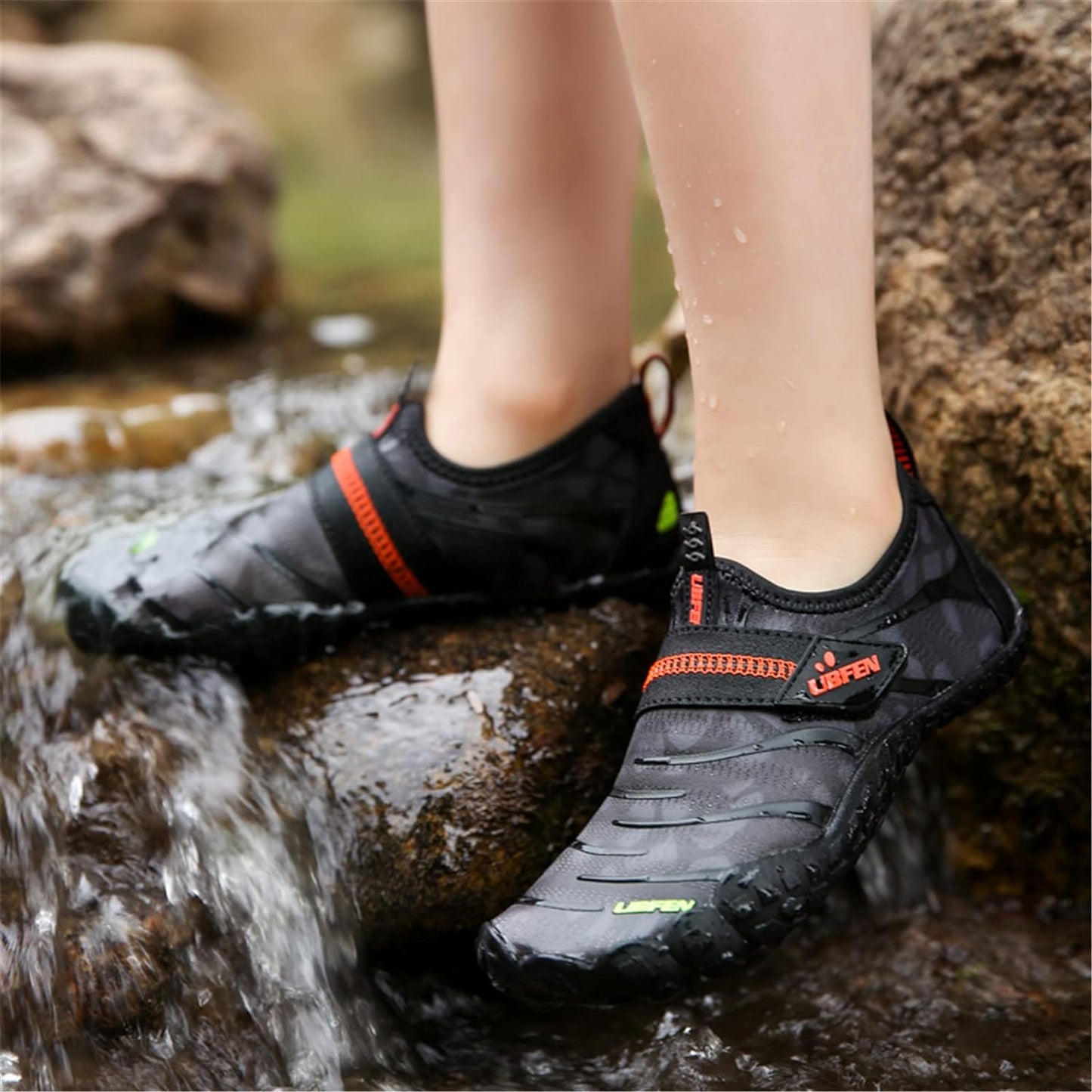 Kids Water Shoes for Boys Girls Quick-Dry Swim Aqua Socks | Lightweight, Barefoot-Style, Perfect for Water Parks, Beach, Pool, Kayak, Creek Hiking, Camping, Toddler, Little Kid, Big Kid