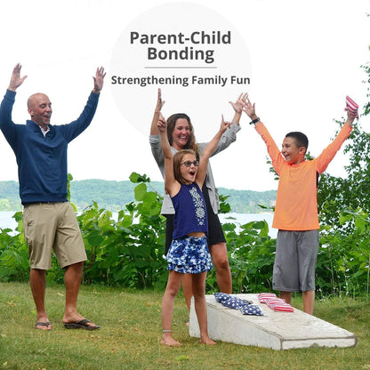 Heavy-Duty Cornhole Bean Bags: 12Oz Canvas 1000+ Toss-Tested