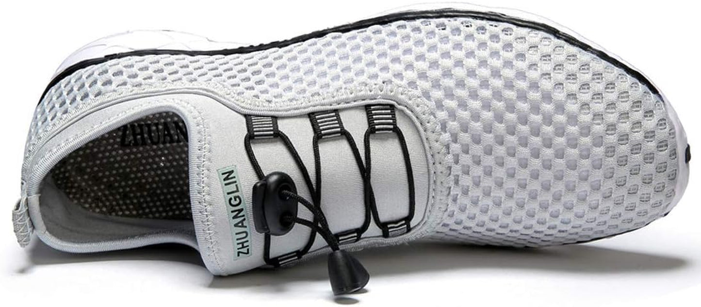 Women'S Quick Drying Aqua Water Shoes | 3-Second Drainage, Breathable Mesh, Anti-Slip EVA Sole, Lightweight, for Swimming, Hiking, Yoga & Water Sports
