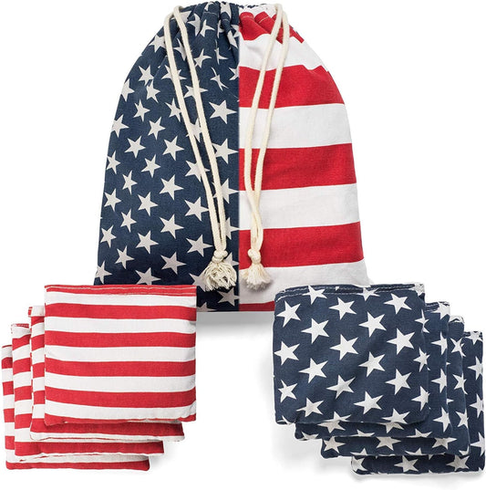 Heavy-Duty Cornhole Bean Bags: 12Oz Canvas 1000+ Toss-Tested