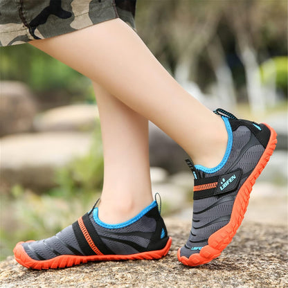 Kids Water Shoes for Boys Girls Quick-Dry Swim Aqua Socks | Lightweight, Barefoot-Style, Perfect for Water Parks, Beach, Pool, Kayak, Creek Hiking, Camping, Toddler, Little Kid, Big Kid