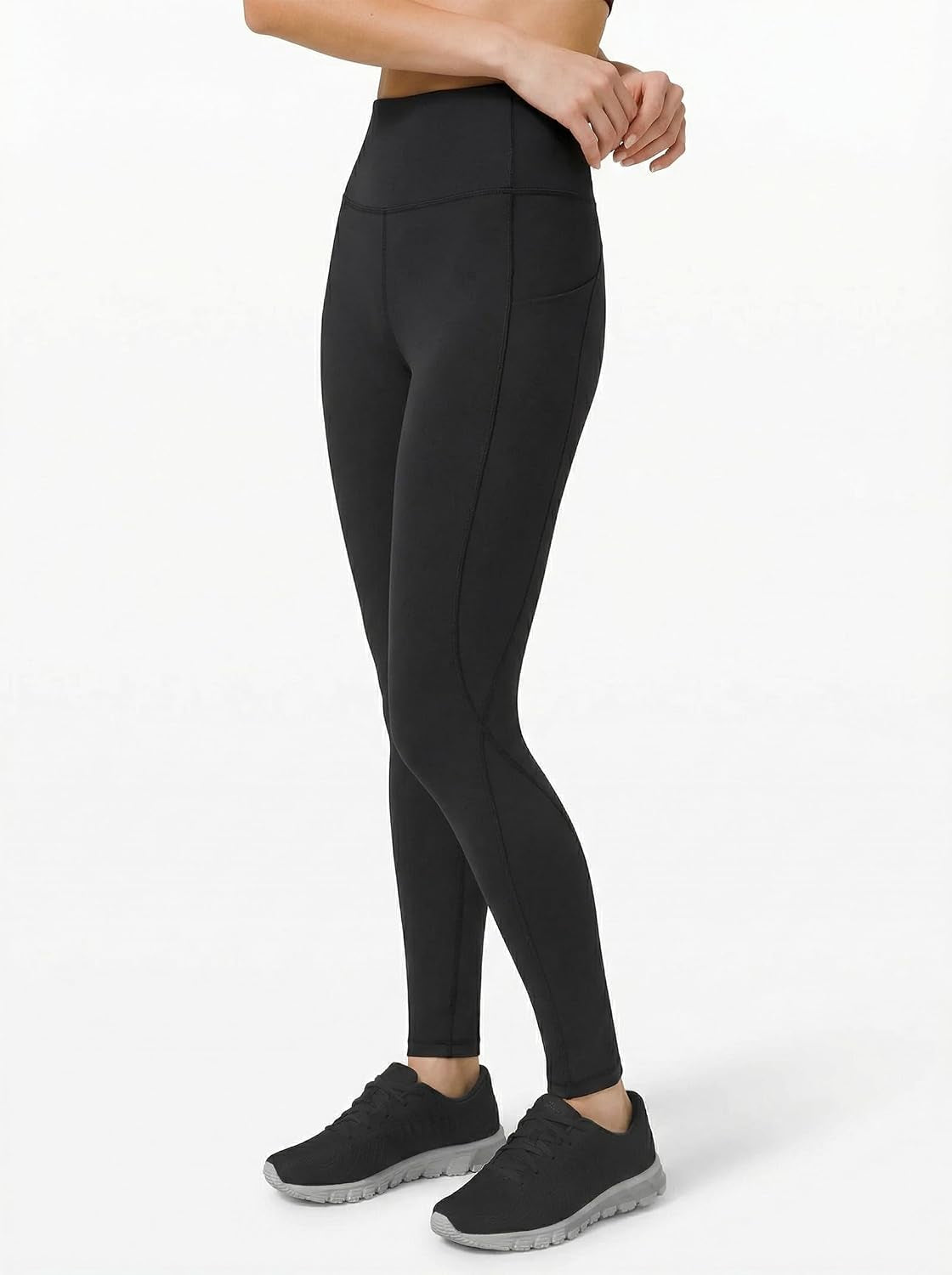 High Waist Yoga Pants Women with Pockets Workout Leggings | Tummy Control Leggings for Women,Non See-Through,4 Way Stretch,Breathable Fabric,Compression Leggings