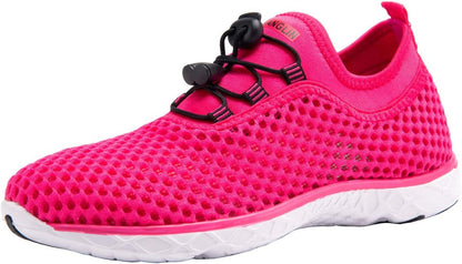 Women'S Quick Drying Aqua Water Shoes | 3-Second Drainage, Breathable Mesh, Anti-Slip EVA Sole, Lightweight, for Swimming, Hiking, Yoga & Water Sports