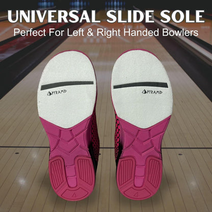 Women’S Path Lite Seamless Mesh Bowling Shoes - Lightweight Seamless Design, Athletic Fit, Breathable Knit Upper, Universal Slide Soles