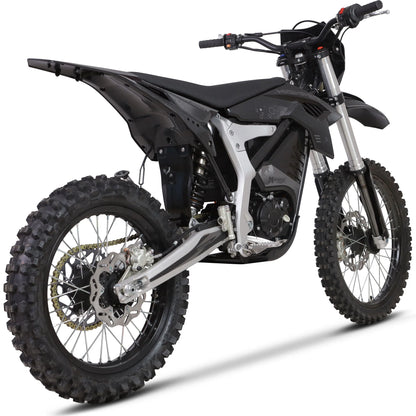 Mototec Venom 72V 12000W Electric Dirt Bike Black