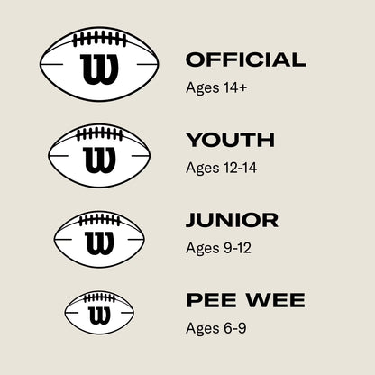 NFL Super Grip Football - Brown, Official Size (Ages 14 and Up)