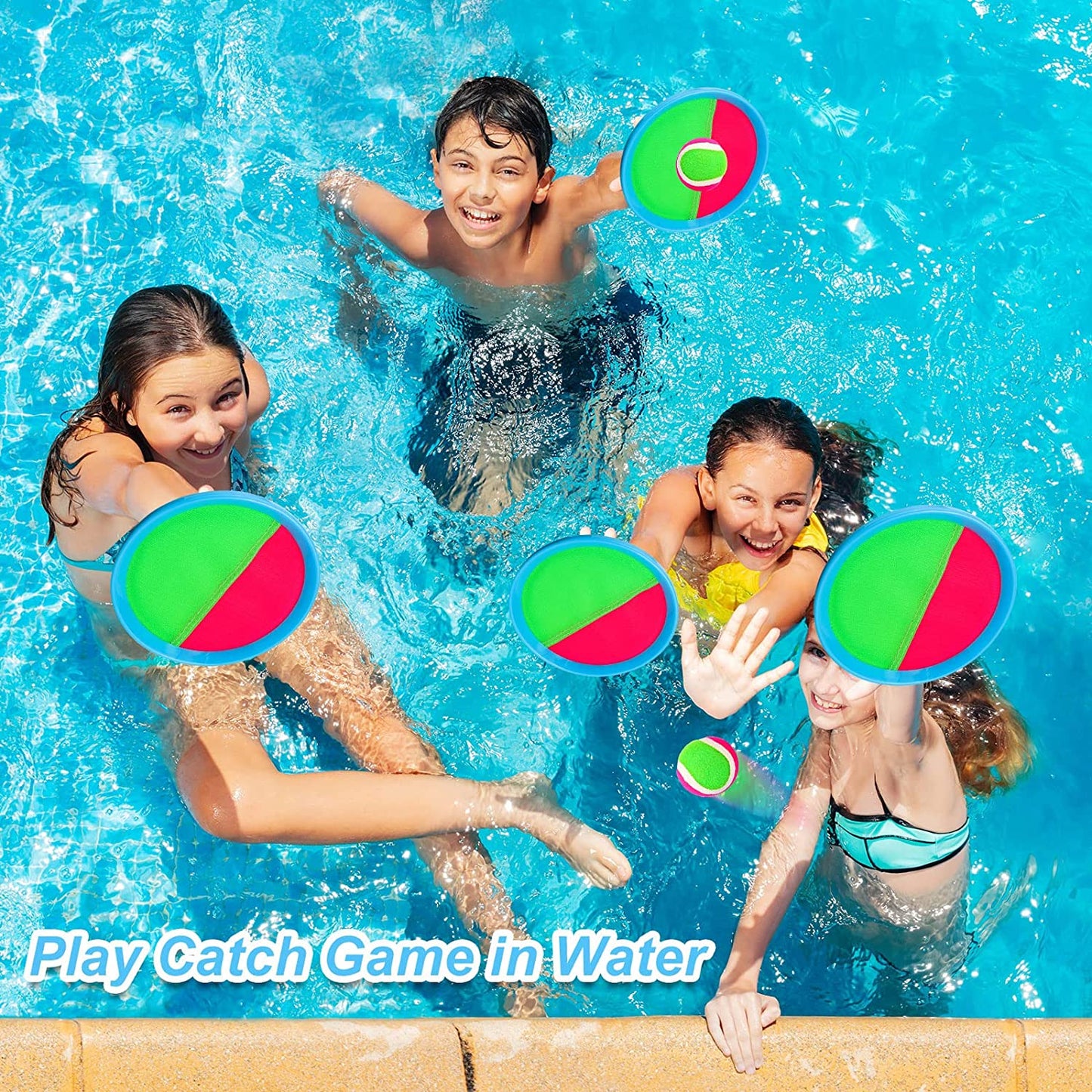 Toss and Catch Ball Game Outdoor Toys for Kids Yard Games Beach Toys outside Games for 3 4 5 6 7 8 9 10 Year Old Boys Girls (Upgraded) | Beach Pool outside Yard Camping Games for Kids & Family, 3 4 5 6 7 8 9 10 11 12+ Year Old Boys Toys Birthday & Holiday Gifts