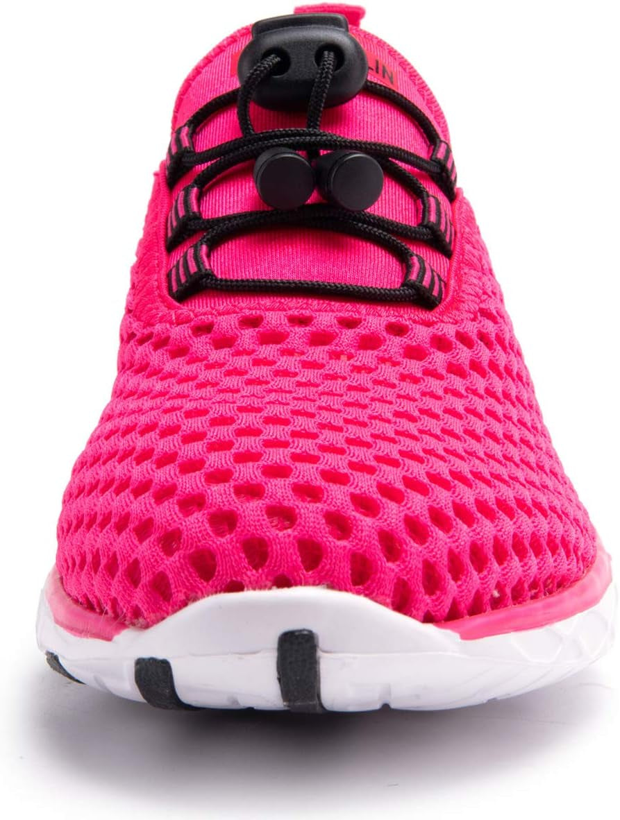 Women'S Quick Drying Aqua Water Shoes | 3-Second Drainage, Breathable Mesh, Anti-Slip EVA Sole, Lightweight, for Swimming, Hiking, Yoga & Water Sports