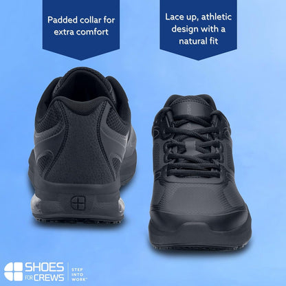 Evolution II Men'S Work Sneaker, Non-Slip, Comfortable | Water-Resistant with Extra Cushion & ASTM Certification, for Nurses, Restaurant & Hospitality Staff, Slip-Resistant Safety